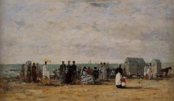 尤金 佈丹 The Beach at Trouville